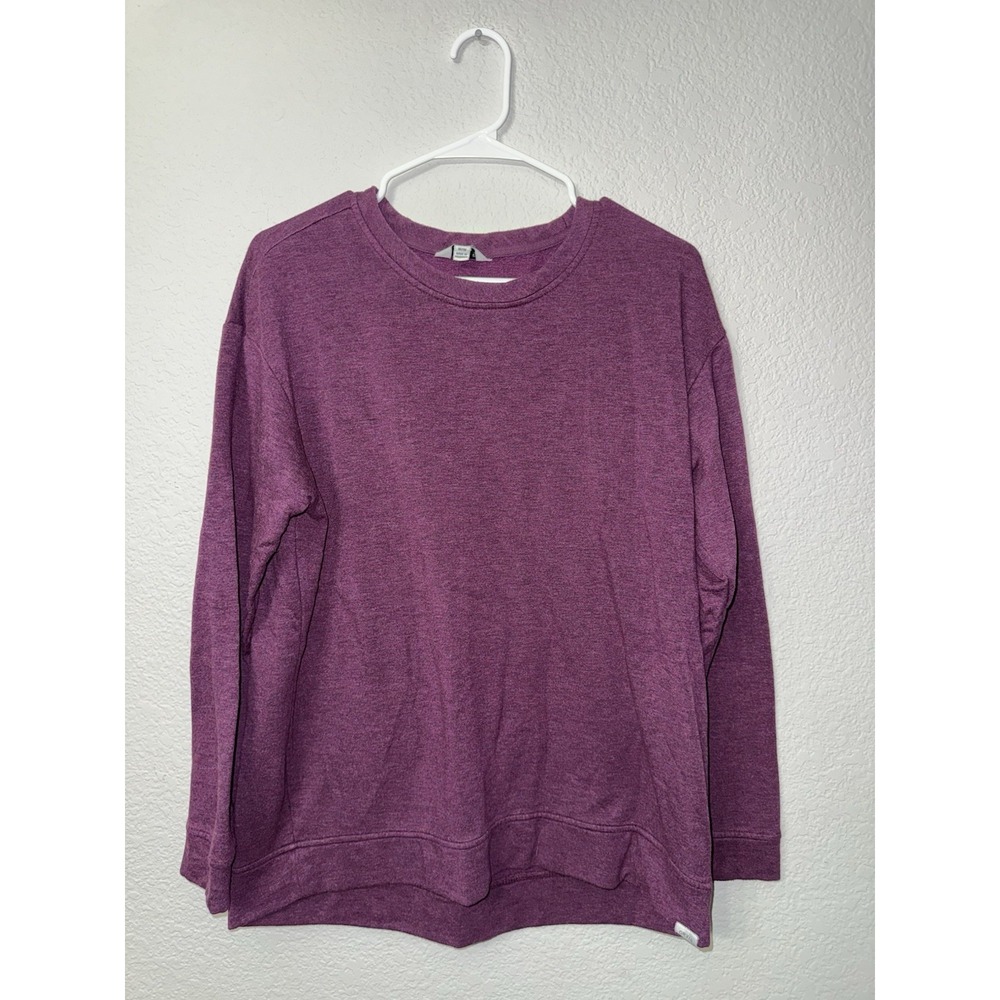 Orvis Wine Red Pullover Long Sleeve Sweater Oversized Women's Medium M